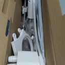 Ultra-Slim Bidet Attachment, Non-Electric Bidet Attachment, Adjustable Fresh Cold Water Pressure, Stainless Steel Inlet (Off-White)