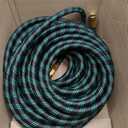 100ft Flexible Garden Hose, Lightweight Water Hose, NON-EXPANDABLE Garden Hose with 10 Function Sprayer Nozzle, Kink-Free Triple-Layer Composite Watering Hose for Yard, Lawn, Outdoor and Car Washing