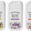 Poo-Pourri Before-You-Go Pocket Toilet Spray, Travel Essentials, 1 Fl Oz, Spring Variety 3 Pack, Each Up to 50 Uses, On-The-Go Bathroom Odor Deodorizer with Essential Oils, TSA Approved Size, 3 Scents