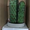 DILATATA 9.8” Small Fake Cactus Plant Potted Cactus 'Saguaro ' Faux Cacti Plants Artificial Cactus for Home Garden Office Decor Housewarming Gifts Fake Cacti