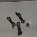 ZBF 100W USB C Magnetic Charging Cable, 2 in 1 Charger Cable for Type C(3 Pack, 4/6.6/6.6FT) 480Mbps Data Transfer, 5A Fast Charging for Phone 17 16 15,14,13 Pro Max, MacBook Pro,Pad,Galaxy S22,Pixel