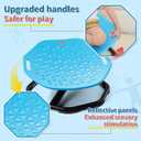 KidBloom Spinning Chair for Autistic Kids, Upgrade Handle Sensory Chair, Autism & ADHD Chair, Kid's Furniture, Autism Sensory Products for Kids, 20.5" W X 5.9" D X 21.5" H