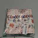 Throw Pillow Covers Boho Floral Pillow Covers 16x16 Inch Set of 2 Throw Pillows Decorative Pillow Cases Cushion Covers for Bedroom Livingroom Sofa Farm House