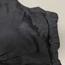 LookbookStore Tankini Tops for Women Cut Out Long Bikini Top Twist Knot Padded Adjustable Swimsuit Tops Only Resort Wear (Medium, Black)