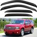 Window Visors Rain Guards for 2007-2014 Chevy Tahoe/GMC Yukon, Out-Channel Window Vent Wind Deflectors Visors Shades for 07-14 Tahoe/Yukon