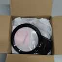 5D Diamond Painting Tools, LED Light with Magnifiers for Diamond Painting, 4X & 6X Magnifier LED Light with Clip and Flexible Neck, 5D Diamond Painting and Cross Stitch Tool Accessory Magnifier Lamp (Black)