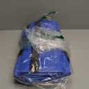 TAILI Extra Large Moving Bags, 4 Pack Blue Heavy Duty Totes For Storage with Visible Window, Wrap Around Handles, Storage Bags for Space Saving, Alternative to Moving Boxes