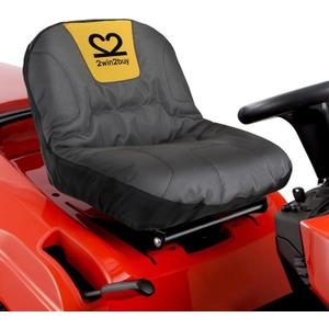 Riding Lawn Mower Seat Cover, Heavy Duty 600D Polyester Oxford Tractor Seat Cover with Padded Cushion Surface, Durable Waterproof Seat Cover Fits Craftsman,Cub Cadet,Kubota Lawn Mower Tractor