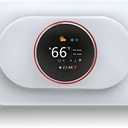 Smart WiFi Thermostat, Programmable Digital Thermostat, Heat Pump Compatible,C-Wire Adapter Included, Compatible with Alexa and Google Home