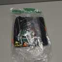 Toddler Baby Boy Summer Clothes Short Sleeve T-Shirt Tops and Elastic Cargo Shorts with Pockets for 18M-6 Years (A Black Orange Dinosaur)