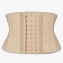 Super Short Torso Waist Trainers Cincher Corset Tummy Shaper Slimming Latex Girdle M