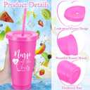 Teenyyou 90 Pcs Nurses Week Gifts Bulk 2026-24oz Reusable Appreciation Tumblers with Lids & Straws, Canvas Makeup Bags, Keychains - Thank You Gifts for Nurse, CNA, RN, Medical Assistants(Modern)