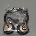 Wireless Headset with Mic for Work, Bluetooth Headset with Microphone Noise Cancelling & Dual Connection, 26H Playtime & Mute Mic, Bluetooth Headphones V5.3 Multipoint for Work/Zoom/Teams/Call Center