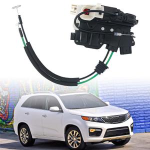 Door Lock Latch Actuator Compatible with Kia Sorento 2011-2015,Front Driver Side,Replace # 813102P000