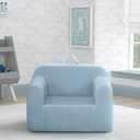 Delta Children Cozee Corduroy Foam Chair, Blue