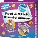 (4 Pack) Puzzle Presto! Peel & Stick Saver: The Original and Still The Best Way to Preserve Your Finished Puzzle! 24 Adhesive Sheets and 8 Adhesive Hangars.