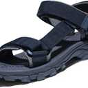 NORTIV 8 Men's Sandals Hiking Sports Lightweight Summer Water Arch Support River Open Toe Athletic Trail Outdoor Walking Sandals Longdo, Size 10