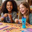 Imagimake Spin n Pop DIY Bracelet Making Kit | Make 10 Friendship Bracelets | Cool Birthday Gift for Tween & Teen Girls | Creative Art & Craft Kits for Kids Age 8,9,10,11,12