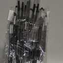 50pcs Synthetic Eye Shadow Brushes, Blending Brush, Smudging/Shading Eyes Applicator, Black