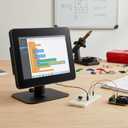 KKSB Display Stand for Raspberry Pi 5 Touch Display 2 with Case for HATs