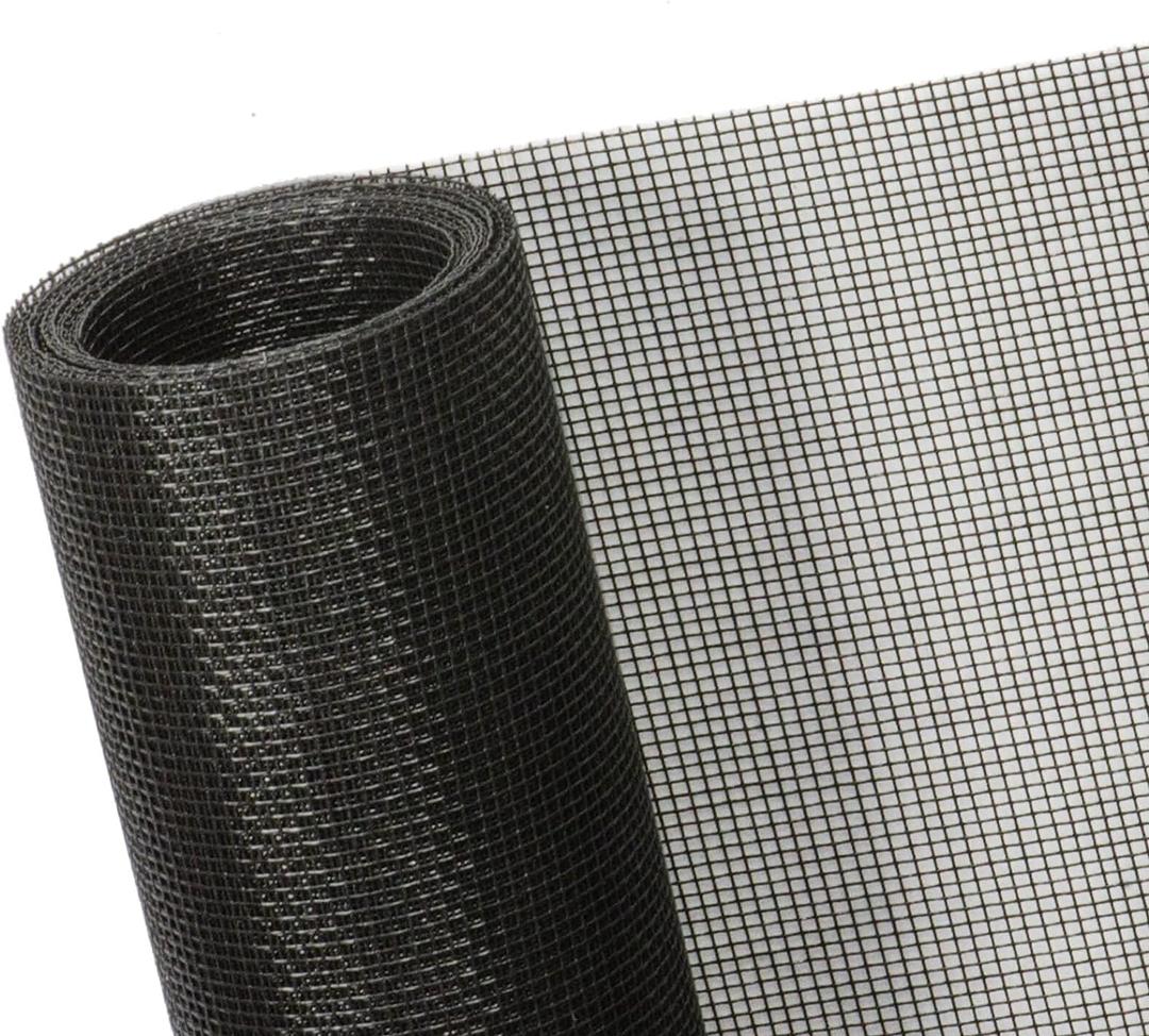 TOOLTRIZ Windows Screen and Screen Door Replacement, 48"x118" Durable Fiberglass Screen Mesh - Screen & Sliding Screen Door Repair for Patio & Window