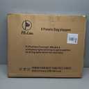 PJYuCien Dog Playpen, 8 Panels 30H Dog Pens Indoor with Bottom Pad, Metal Foldable Pet Puppy Exercise Fence Crate Kennel, Better for Small Animals,Grey