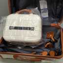 Carry On Luggage 22x14x9 Airline Approved, Hard Case Luggage Sets 2 Piece, PC+ABS Small Luggage Suitcase with TSA Lock & Spinner Wheels (14/20) - Black