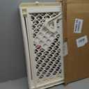 Toddleroo by North States - Supergate Ergo Baby Gate: Plastic Baby Gate for Stairs & Doorways - Adjustable Indoor Safety Gate - Made in USA - 26 to 42 Inches Wide - 26 Inches Tall - Ivory