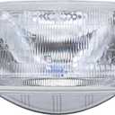 fokes H6054Super vision Halogen Sealed Beam Headlight Low & High Beams Headligh7square,200mm, #H6054