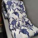 Outdoor Lounge Chair Cushions Set of 1 Waterproof 75.1 x 22.8 x 4.7" 8#