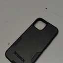 OtterBox iPhone 14 & iPhone 13 Commuter Series Case - INTO THE FUCSHIA (Black), slim & tough, pocket-friendly, with port protection