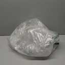 LIBERECOO Clear Oval Fitted Vinyl Tablecloth  Fits 48 x 68 Inch Oval Tables Only, Heavy Duty Elasticized Table Cover Elastic Edged Plastic Tablecloths Protector