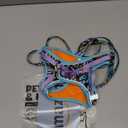 Cat Harness and Leash Set, Step-in Escape Proof Adjustable Vest Harness for Small Medium Large Cats, Lightweight Soft Breathable Reflective Kitten Harness for Walking Travel, Camping(Butterfly, M) (M Chest: 45-50cm(17.7"-19.7"))