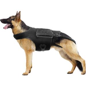 Dog Back Brace for IVDD, Arthritis, Slipped and Herniated Discs Provides Back Support and Pain Relief, Stabilizes Spine for Surgical Recovery and Mobility, Dogs Back Disease Prevention(Black,XL)