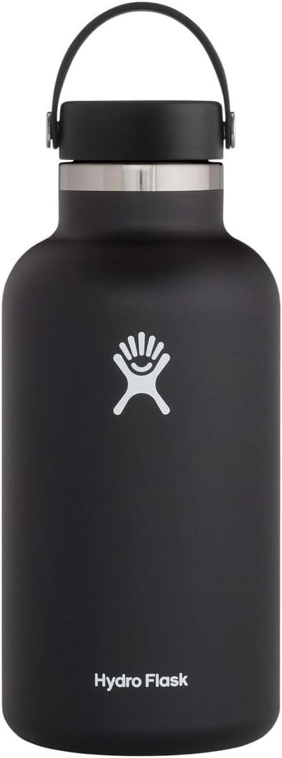 Hydro Flask Wide Flex Cap Black 64 Oz
