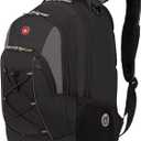 SwissGear 1186 Bungee Backpack, Black/Grey, 17-Inch