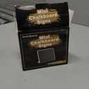 12 Pack 4"x3"Mini Chalkboard Signs for Chalk Sign for Food - Party - Buffet - Table Sign Chalkboard - Wedding - Bakery - Small Chalkboard Sign - Mini Chalkboards for Food