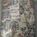 nunubaby Washable Pee Pads for Dogs, Stylish, Non-Slip and Leak-Proof Pee Pads. Reusable Potty Pads for Dogs for Crates and Floors.(Beige/Multi, 36" x72" )