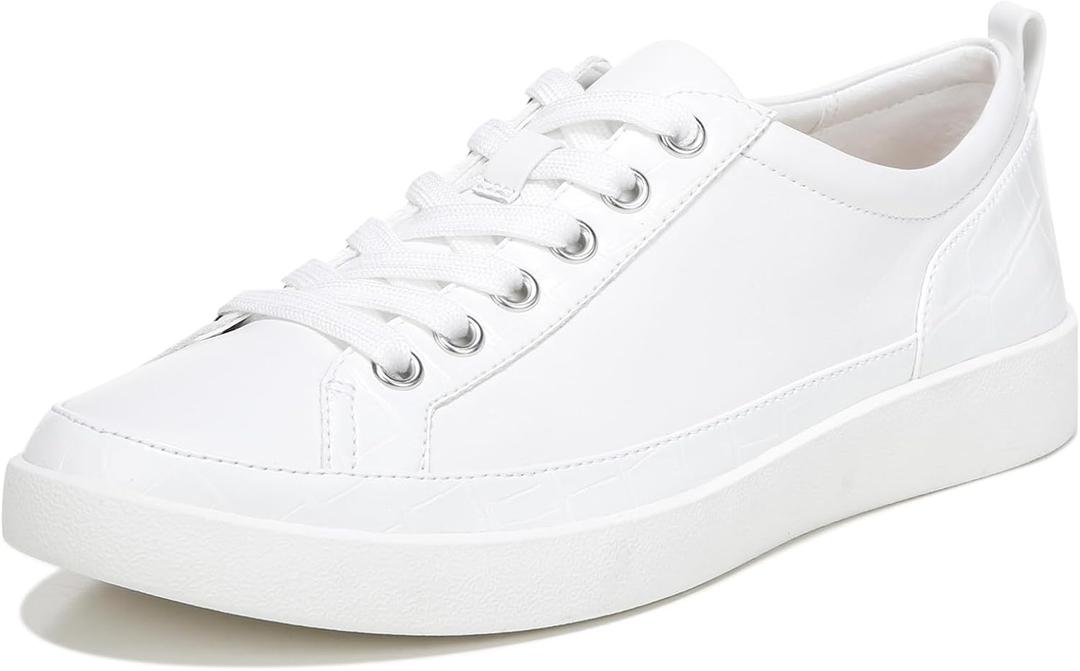 Vionic Women's Winny Lace-up Shoes, White, Size 9.5