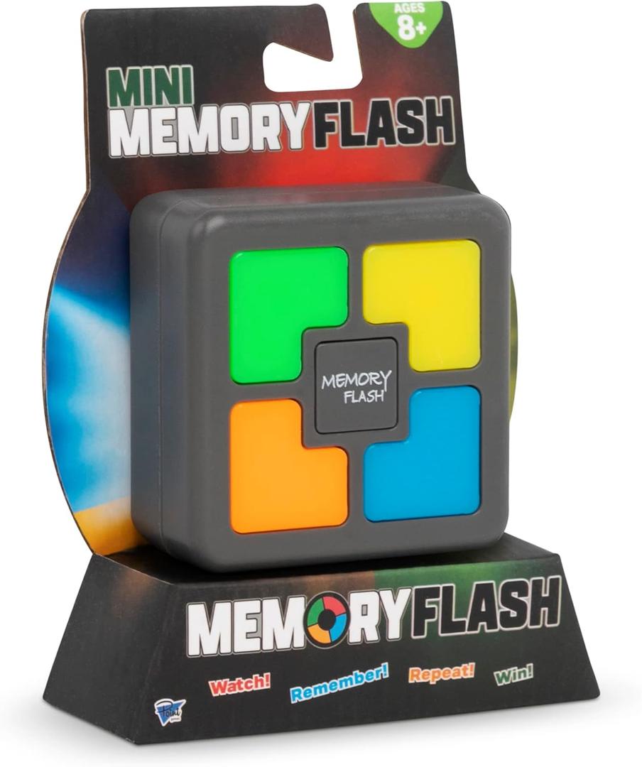 Point Games Handheld Memory Game, Kids Electronic Games, Sequence Fun for Kids with Lights & Sounds, Brain Challenge for Boys & Girls Ages 8+