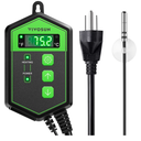 VIVOSUN Digital Heat Mat Thermostat Controller, 40–108 ºF 1000W for Reptiles, Seedlings, Germination, Incubation and Fermentation