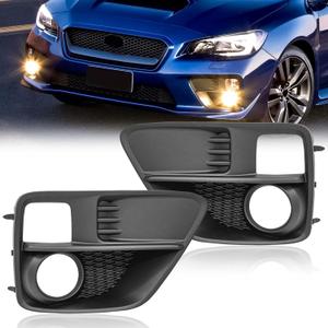 Fog Light Bezel Cover Compatible with 2015-2017 Subaru WRX Base 1 Pair Fog Light Bezel Left & Right Side