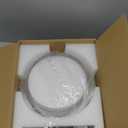 Glass Pendant Lights Kitchen Island, 11.8" Brushed Nickel Industrial Pendant Lighting, Modern Hanging Light Fixture with Glass Shade for Dining Room Kitchen Sink Hallway Entryway