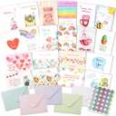 Mr. Pen- Thinking of You Cards with Envelopes, 20 Unique Designs, Large 5x7, Thinking of You Card, Blank Inside, Greeting Cards Thinking of you, Encouragement Cards, Note Cards with Envelopes (Dreamy)