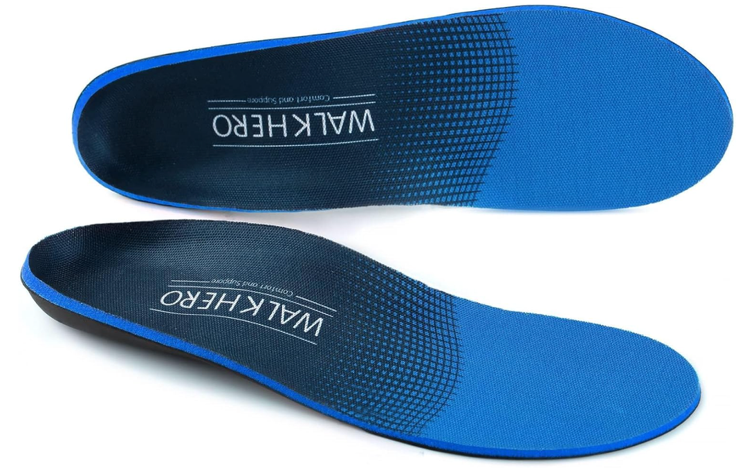 Inserts Relieve Plantar Fasciitis  Flat Feet Insoles Arch Supports, Orthotic Insoles for Foot Pain Arch Pain Reduce Muscle Fatigue Absorb Shock (Mens 44 1/2 | Womens 66 1/2)