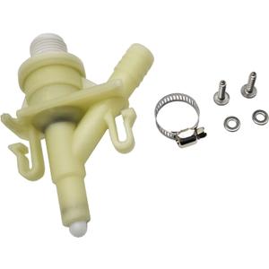 385311641 Water Valve Kit Replacement for 300 310 320 Series Camper&Sealand Trailer RV Toilet Pedal Flush Toilets 