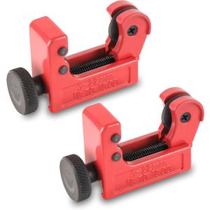 2 Pack Tubing Cutter, 1/8-inch to 7/8-inch Tube Cutter for Copper, Brass, Aluminum PVC Pipe Plumbing