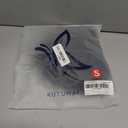 KUTUMAI Women Sexy Bodycon Mini Dress Ruffle Mesh Ruched Short Homecoming Party Club Dresses S Bla