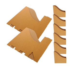 8pcs Kraft Paper Magazine File Holder Brown Storage Bins for Organized Office Home Classroom Use Fits Standard Magazines and Files Easy