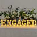 Engagement Party Decorations Wedding Decorations, 7Pcs Engagements Party Decor Engaged Decoration, Proposal Decor for Outdoor Engagement Decoration